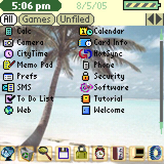 Beach List Theme