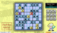 Screenshot1- SudokuAddict for Foleo